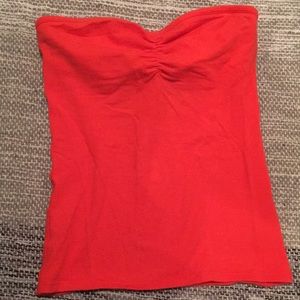 Orange Aerie tube top
